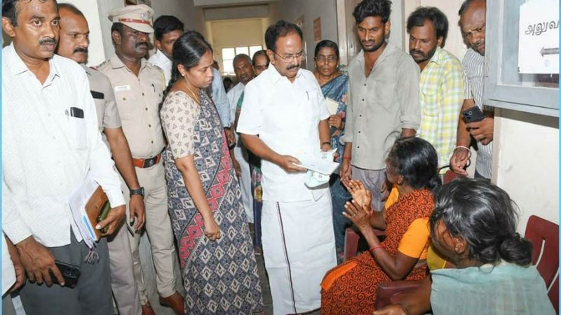 கஞ்சநாயக்கன்பட்டி கிராமத்தில் பட்டாசு வெடித்து உயிரிழந்தவர்களின் குடும்பத்தினருக்கு ஆறுதல் தெரிவித்து தலா 3 இலட்சம்…