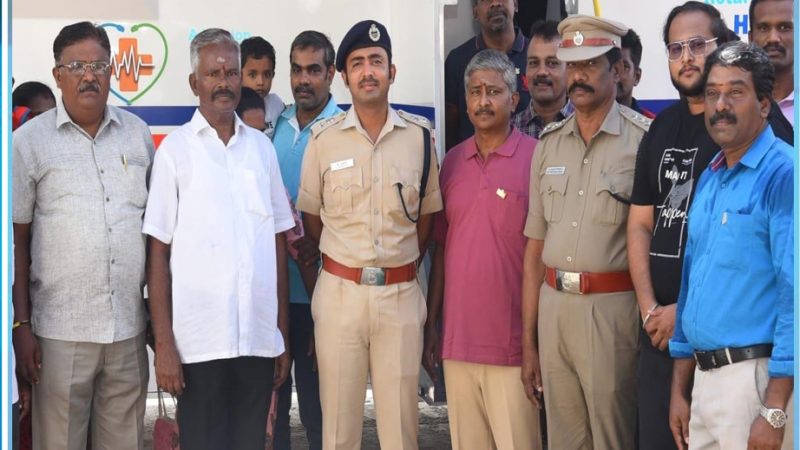 ராமநாதபுரம் ஆயுதப்படை வளாகத்தில் நடைபெற்ற இலவச இருதய மருத்துவ பரிசோதனை…