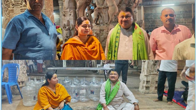 மத்திய பழங்குடியினர் -விவகாரத்துறை அமைச்சர் திரு. ஜீவல் ஓரம் ஸ்ரீரங்கம் வருகை…