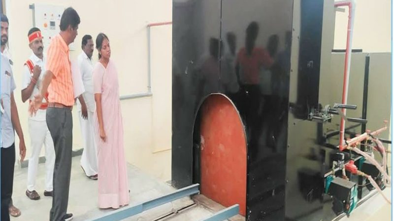 கலைஞர் நகர்ப்புற மேம்பாட்டுத்திட்டத்தின் கீழ் நவீன எரிவாயு தகனமேடை…
