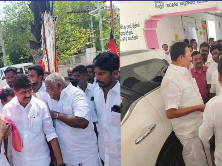 அச்சங்குளம் ஊராட்சியில் இயங்கிவரும் கூட்டுறவு நுற்பாலை ஆய்வு…
