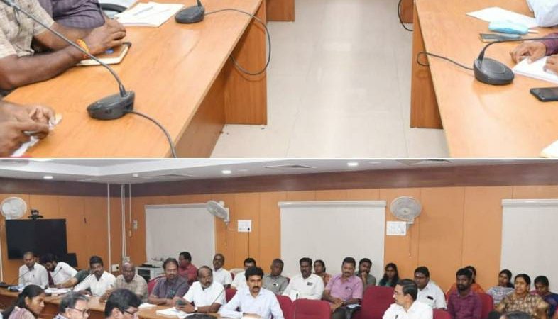 சேலம் மாவட்டத்தில் நகராட்சி நிர்வாகம் மற்றும் குடிநீர் வழங்கல் துறையின் மாதாந்திர ஆய்வுக்கூட்டம்…