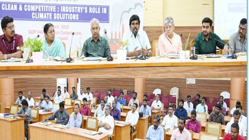 காலநிலை தீர்வுகளில் தொழிற்சாலைகளின் பங்கு எனும் தலைப்பில் நடைபெற்ற கருத்தரங்கு…