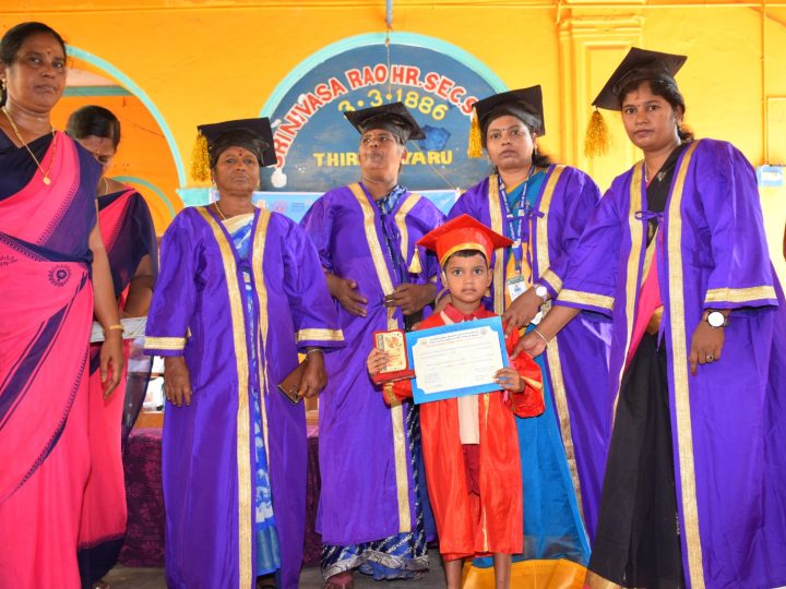 திருவையாறு வட்டாரத்தில் அங்கன்வாடி குழந்தைகளுக்கு பட்டமளிப்பு விழா…