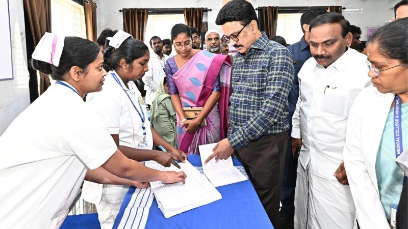 நீலகிரி அரசு மருத்துவக் கல்லூரி மருத்துவமனைக்கு முதலமைச்சர் வருகை…