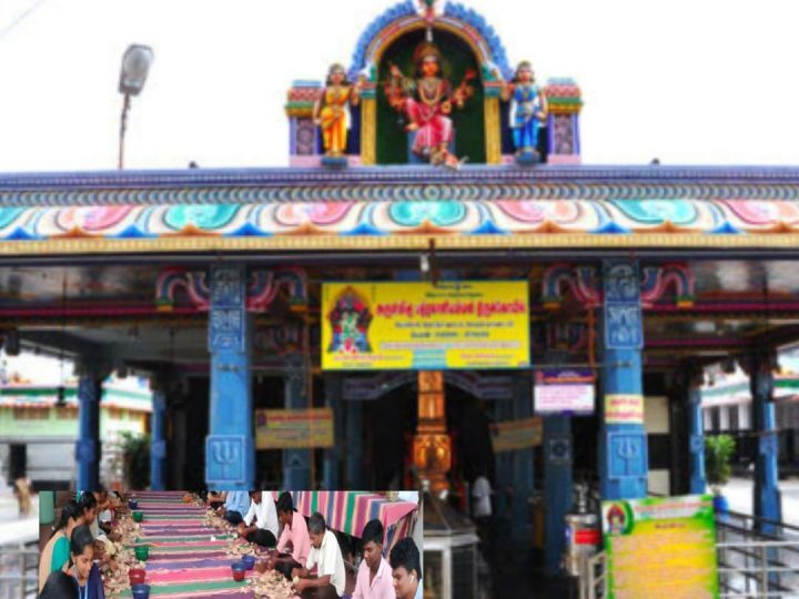 சேலம் மாவட்டம் மேச்சேரி பத்ரகாளியம்மன் கோவிலில் உண்டியல் காணிக்கைஎண்ணும் பணியில்114 கிராம் தங்கமும், 85 கிராம் வெள்ளியும், 42 லட்சத்து 83 ஆயிரத்து 297 ரூபாயும் பக்தர்களின் காணிக்கையாக இருந்தன