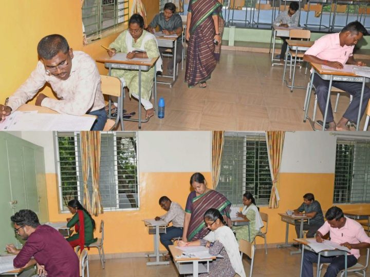 தமிழ்நாடு அரசு பணியாளர் தேர்வாணையத்தால் இன்று (15.06.2025) நடத்தப்பட்ட ஒருங்கிணைந்த குடிமைப்பணிகள் குரூப் – 1, 1ஏ பணிகள் முதல்நிலைத் தேர்வுக்கான எழுத்துத்தேர்வு நடைபெறும் தேர்வு மையங்களில் ஒன்றான சேலம் மாவட்டம், எமரால்டு வேலி பப்ளிக் பள்ளியில் மாவட்ட ஆட்சித்தலைவர் டாக்டர் இரா. பிருந்தாதேவி. இ.ஆ.ப.  ஆய்வு மேற்கொண்டார்கள்