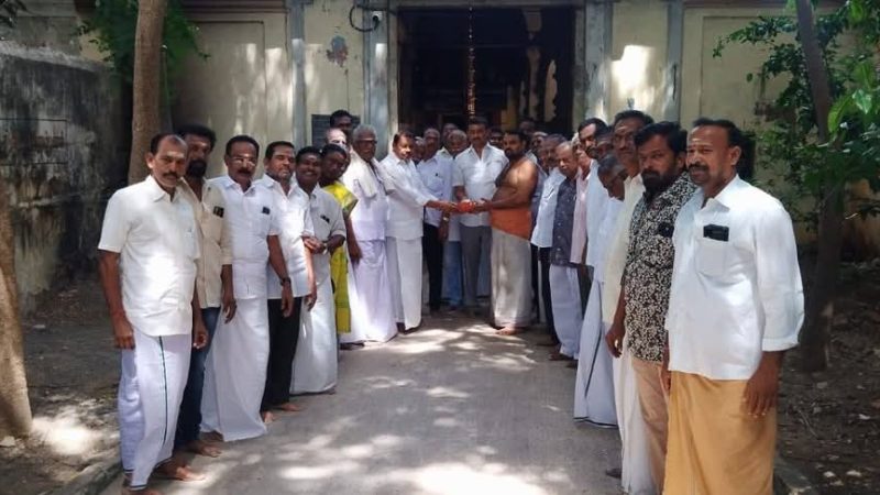 இந்தியாவின் எதிர் கட்சி தலைவர் ராகுல் காந்தியின் பிறந்தநாளை முன்னிட்டு கும்பகோணத்தில் தஞ்சை வடக்கு மாவட்ட விவசாய காங்கிரஸ் சார்பில் மத நல்லிணக்கத்தை போற்றக்கூடிய வகையில் அனைத்து மத கோவில்களிலும் சிறப்பு வழிபாடு.