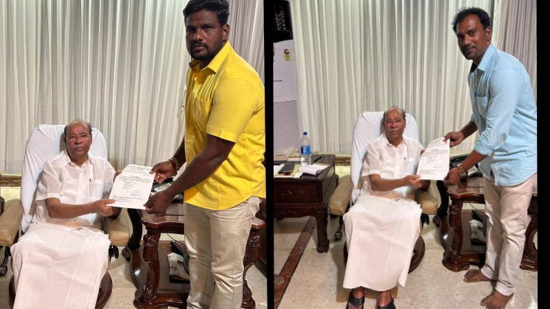 மருத்துவர் ராமதாஸ் பாட்டாளி மக்கள் கட்சியின் செங்கல்பட்டு தெற்கு மாவட்டம் மதுராந்தகம் நகர செயலாளராக ந. ராசா நகரத் தலைவராக ப. நாகு அறிவிப்பு.