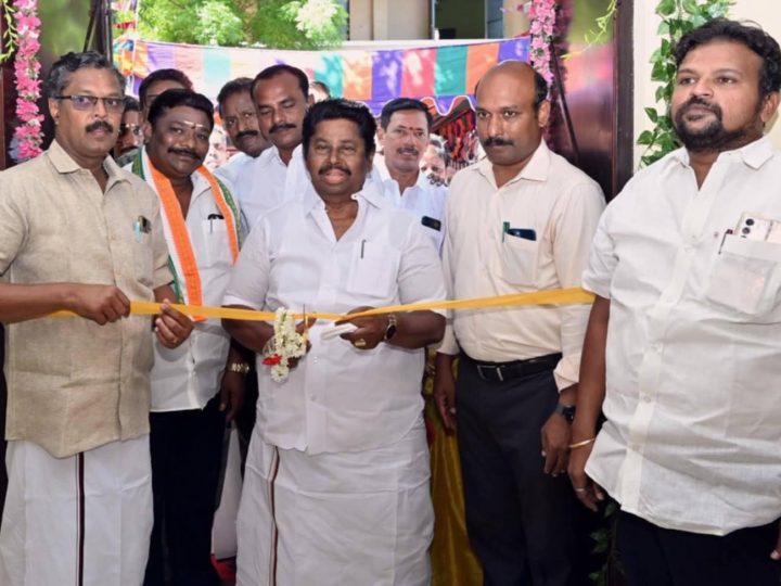 கும்பகோணம் மாநகராட்சி 38, வது வார்டில் மாநகராட்சி கல்வி நிதியின் கீழ் ரூபாய் 42 லட்சம் மதிப்பீட்டில் புதிய கட்டிடம் திறப்பு,