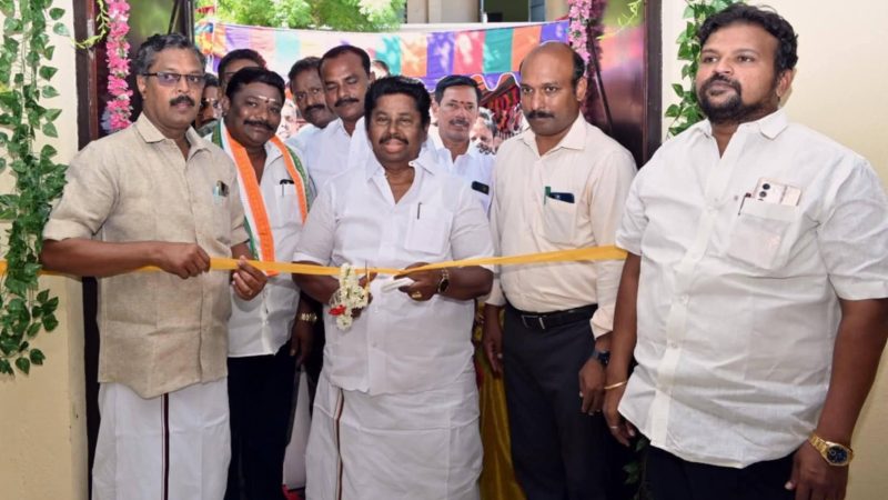 கும்பகோணம் மாநகராட்சி 38, வது வார்டில் மாநகராட்சி கல்வி நிதியின் கீழ் ரூபாய் 42 லட்சம் மதிப்பீட்டில் புதிய கட்டிடம் திறப்பு,