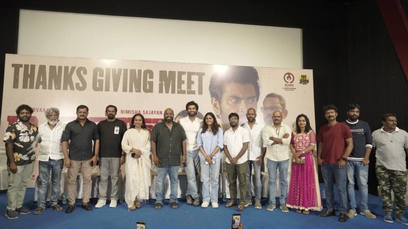 ஒலிம்பியா மூவிஸ் நிறுவனம் சார்பில் தயாரிப்பாளர் ஜெயந்தி அம்பேத்குமார் தயாரிப்பில், தயாரிப்பாளர் S. அம்பேத்குமார் வழங்க, இயக்குநர் நெல்சன் வெங்கடேசன் இயக்கத்தில், அதர்வா முரளி – நிமிஷா சஜயன் முன்னணி வேடத்தில் நடித்து, ரெட் ஜெயன்ட் மூவிஸ் நிறுவனம் ஊடாக கடந்த இருபதாம் தேதியன்று வெளியான ‘DNA’ திரைப்படம் – விமர்சகர்கள் மற்றும் ரசிகர்களின் ஏகோபித்த ஆதரவுடன் பிரம்மாண்ட வெற்றியை நோக்கி பயணிக்கிறது.