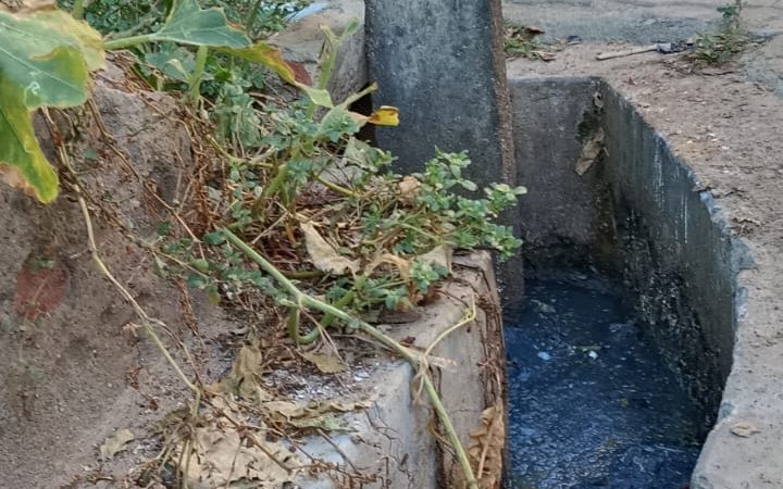 ராமநாதபுரம் மாவட்டம் கமுதி பேரூராட்சி ராஜநாடார்தெருவில் வாறுகாலுக்குள் அமைக்கப்பட்டுள்ள மின்கம்பத்தை அகற்றிடவேண்டும்.