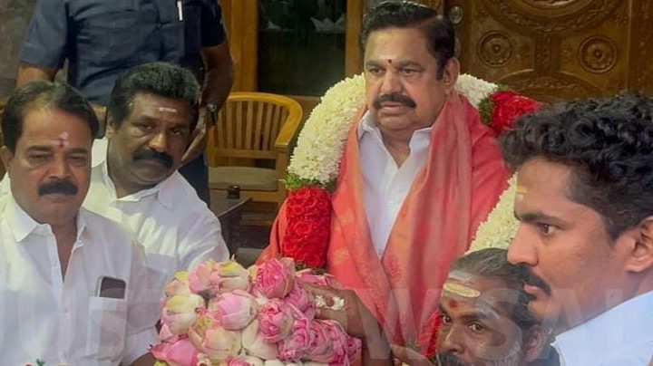சேலத்தில் இருந்து மக்களை சந்திக்க புறப்பட்ட ஈபிஎஸ்.