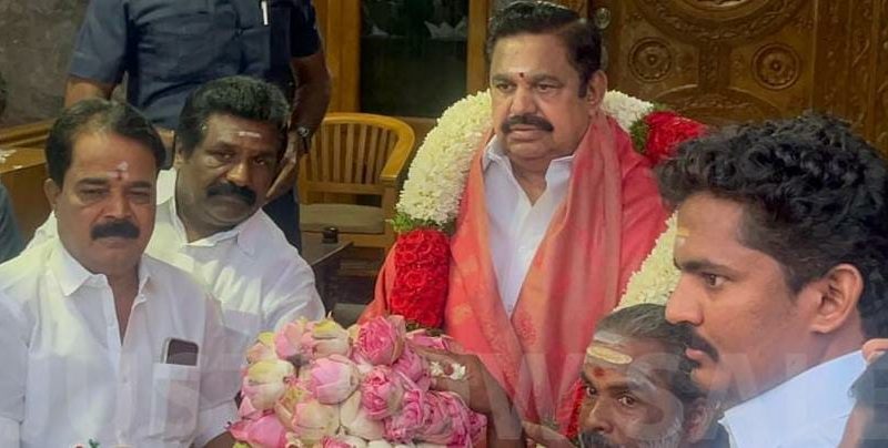 சேலத்தில் இருந்து மக்களை சந்திக்க புறப்பட்ட ஈபிஎஸ்.