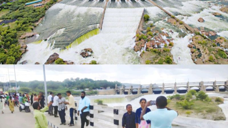 சேலம், மேட்டூர் அணைக்கு கர்நாடக அணைகளில் இருந்து உபரி நீர் அதிகளவு வந்துகொண்டிருப்பதால் மேட்டூர் அணையில் இருந்து வினாடிக்கு 50 ஆயிரம் கனஅடிக்கும் அதிகமாக தண்ணீர் திறக்கப்பட்டுள்ளது.