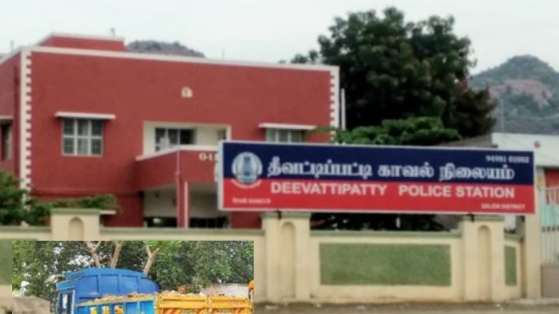சேலம் மாவட்டம்.. காடையம்பட்டி அருகே தீவட்டிப்பட்டி போலீசார் பூசாரிப்பட்டியில் இருந்து கஞ்சநாயக்கன்பட்டி செல்லும் ரோட்டில் வாகன தணிக்கையில் ஈடுபட்டனர்.