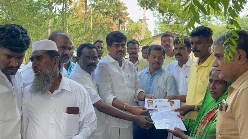 தமிழ்நாடு அரசு வழங்கிய ரூ. 8 லட்சம் நிவாரணத் தொகை…!
