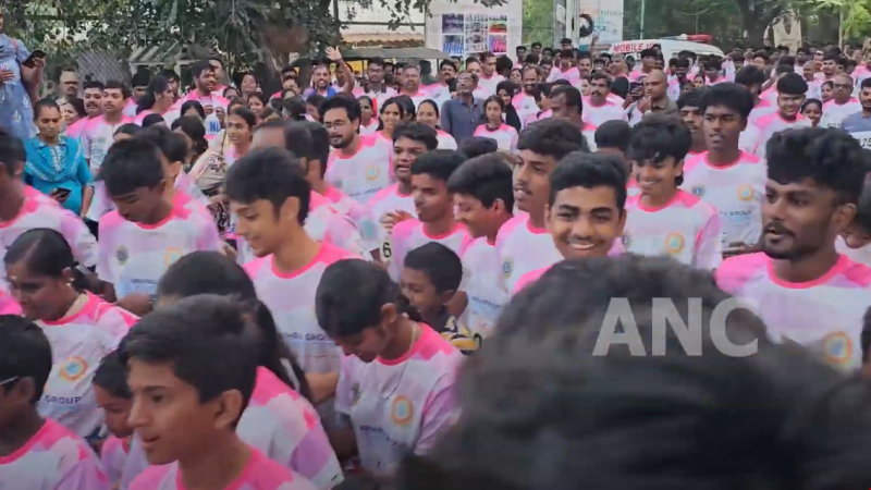 கோவையில் நடைபெற்ற போதை இல்லா கோவை விழிப்புணர்வு மாரத்தான்
