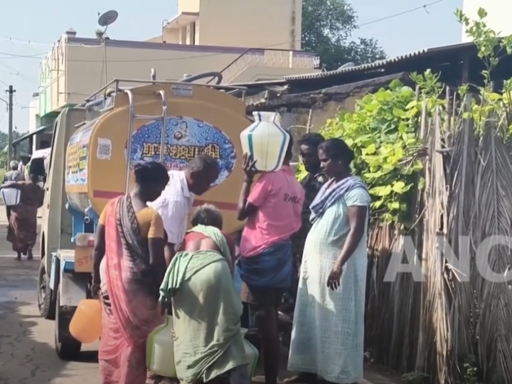 சோழவந்தான் அருகே அமைச்சியாபுரம் கிராமத்தில் குடிநீர் விநியோகம்