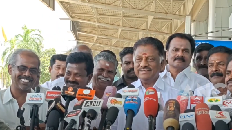 சிலையை சிலையை சேதப்படுத்திய வன்முறையாளர்கள், ஈவு இரக்கமற்ற குற்றவாளிகளை தீவிர விசாரணை செய்து கண்டுபிடித்து உரிய தண்டனை வழங்க வேண்டும். -ஓபிஎஸ் பேட்டி