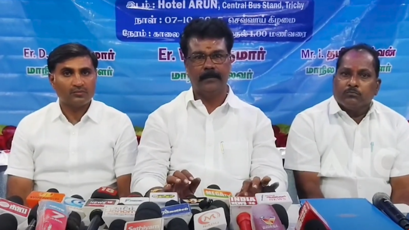 சாம்பல் செங்கல் விற்பனை வரியை 5சதவீதம் குறைக்க வலியுறுத்தி மத்திய, மாநில நிதி அமைச்சருக்கு கோரிக்கை – தமிழ்நாடு சாம்பல் செங்கல் உற்பத்தியாளர் சங்க தலைவர் பேட்டி