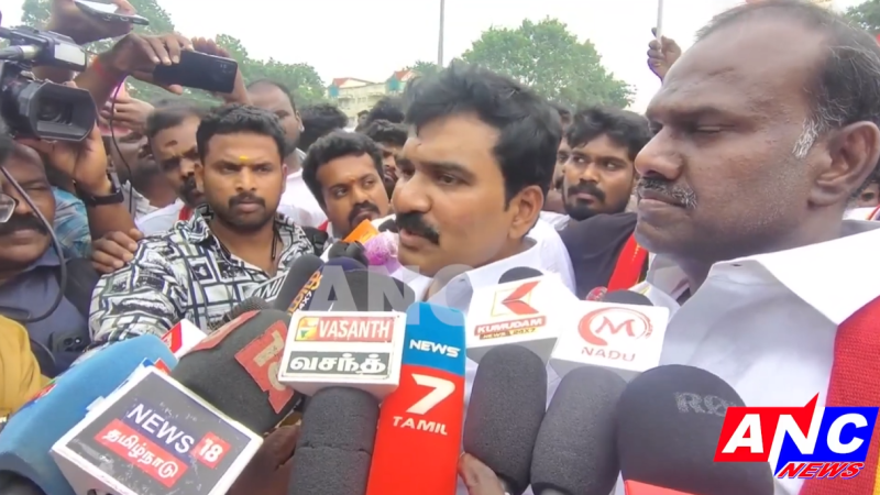 பாஜக எங்களின் கொள்கை எதிரி , பாஜகவுடன் கூட்டணியில் இருக்கும் எந்த கட்சியோடும் நாங்கள் கூட்டணி வைக்க ஒரு சதவீதம் கூட வாய்ப்பு இல்லை. டி வி கே மாநில இணை பொது செயலாளர் சிடி நிர்மல் குமார் மதுரையில் பேட்டி