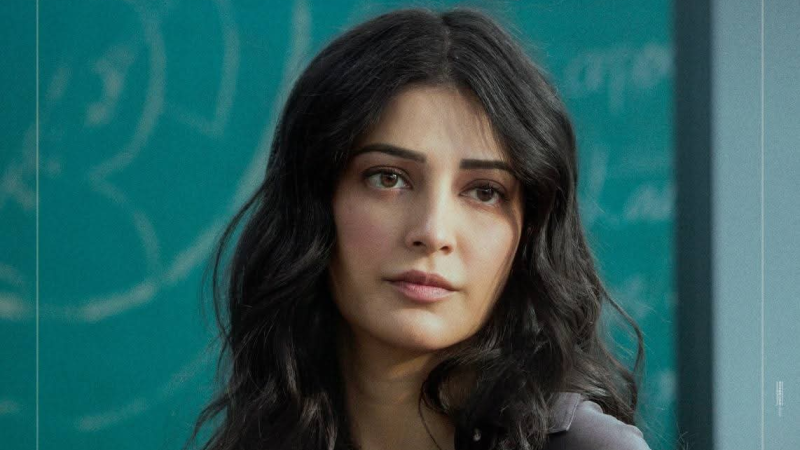 துல்கர் சல்மான் நடித்துவரும் “ஆகாசம்லோ ஒக்க தாரா” திரைப்பட உலகிலிருந்து நடிகை ஸ்ருதி ஹாசன் அதிகாரப்பூர்வமாக அறிமுகமாகியுள்ளார்.