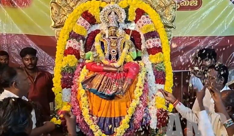 தை மாத பௌர்ணமி 108 திருவிளக்கு பூஜை மேல்மலையனூர் அங்காளம்மன் கோவிலில் சிறப்பு வழிபாடு