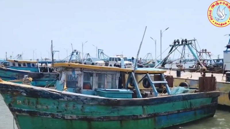 புதுக்கோட்டை மாவட்டம் கோட்டைப்பட்டினத்தில் 10 கோடி மதிப்பிலான மீன் இறங்குதளத்தினை மாண்புமிகு தமிழக முதலமைச்சர் காணொளி காட்சி வாயிலாக திறந்து வைத்தார்.