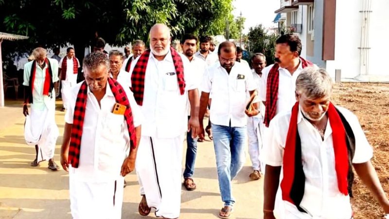 திருப்பூர் மாவட்டம் குடிமங்கலம் ஒன்றியத்துக்கு உட்பட்ட சுற்றுவட்டார கிராமங்களில்  தீவிர பிரச்சாரம்