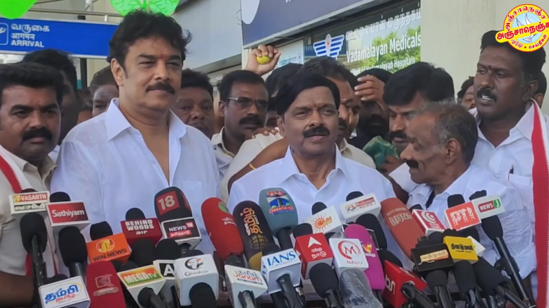 மதுரை மத்திய தொகுதி என் டி ஏ கூட்டணி வேட்பாளர் சுந்தர் சி பேட்டி…