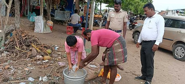 சாயல்குடியில் உணவு பாதுகாப்புதுறை அதிகாரிகள் அதிரடி சோதனை தரமற்ற குளிர்பானம் பறிமுதல்